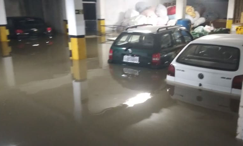 Temporal atinge estruturas do Mensageiro da Caridade