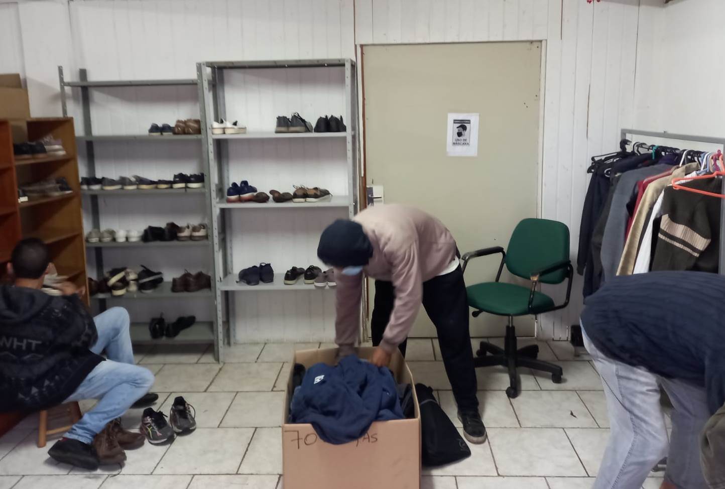 Mensageiro da Caridade atende a população de rua