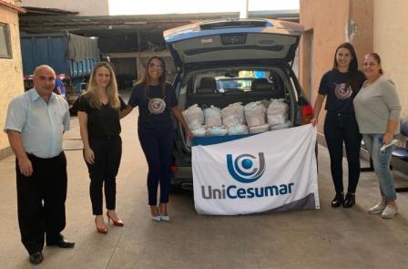 Universidade apoia ação de segurança alimentar do Mensageiro da Caridade